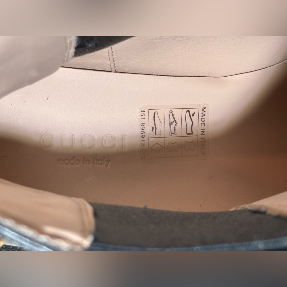 Gucci Trip Embellished Block Heel Chelsea Boots - Picture 11 of 15
